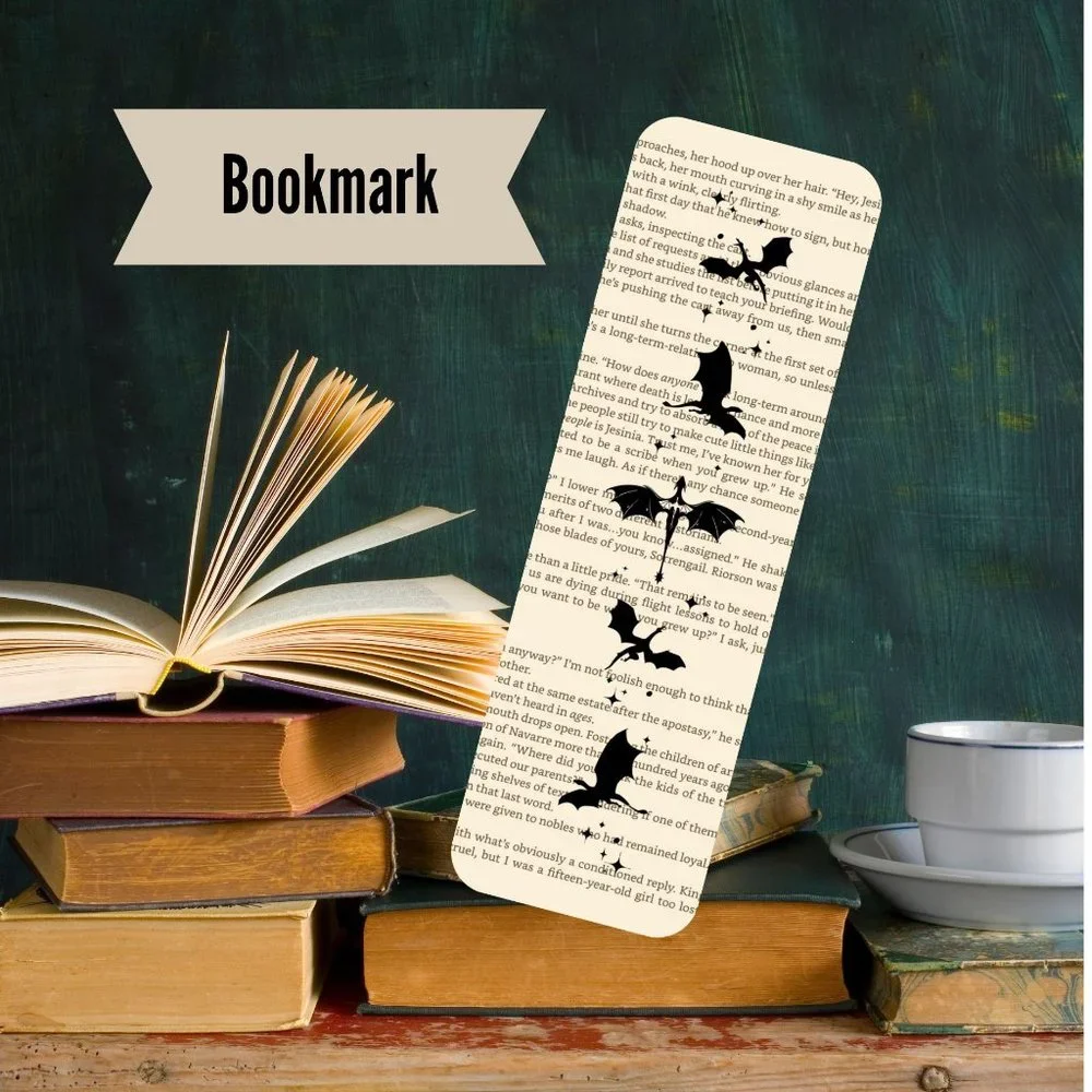 Fourth Wing Inspired Bookmark Set! - Picture 4 of 5